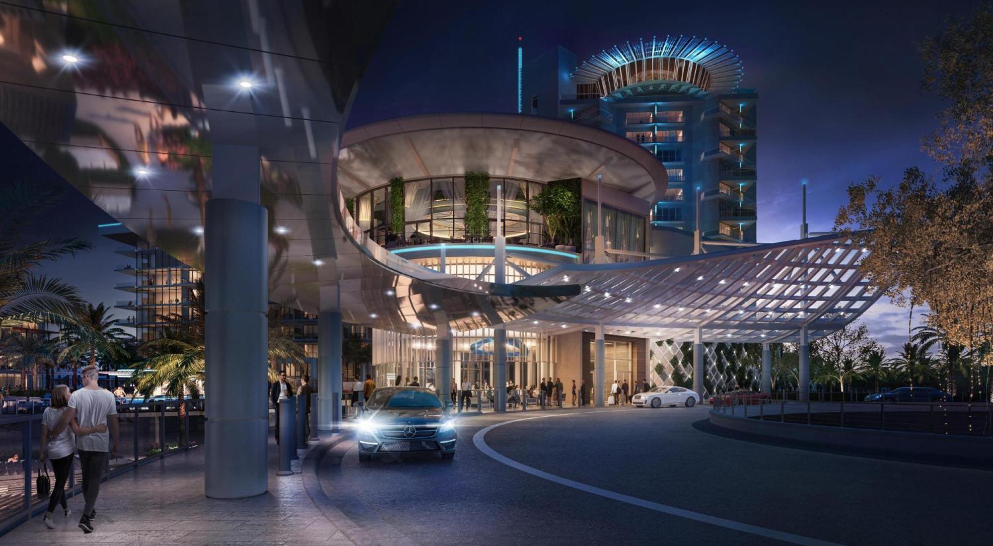 Pier Sixty-Six Hotel Fort Lauderdale Exterior photo The hotel's entrance